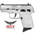 SCCY CPX-1TTWTG3 Gen 3 9mm 10+1 3.1" Manual Safety Stainless/White