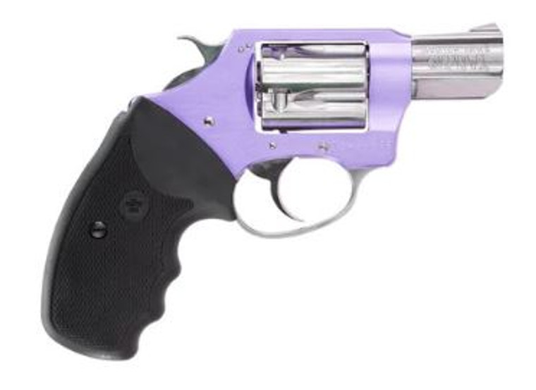 Charter Arms Model 53849 Chic Lady .38 Special 2" 5 Rounds Lavender/Hi-Polish Stainless W/ Purple Faux Alligator Case