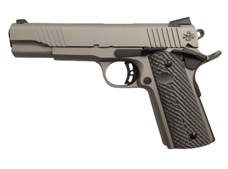 Rock Island Armory 56419 Rock Standard M1911 A1 FS 5" 45ACP 8+1 Gun Metal Gray Cerakote