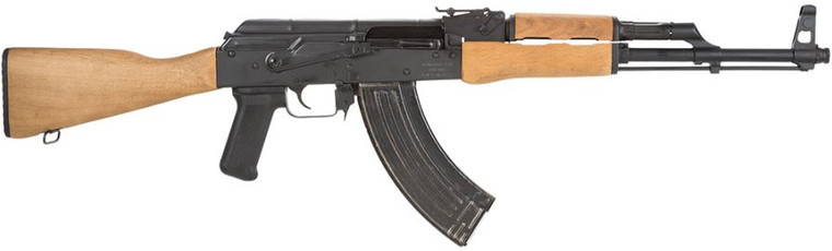 Century Arms RI1826-N GP WASR-10 AK-47 7.62x39mm 16.25" 30+1 Military Hardwood/Black