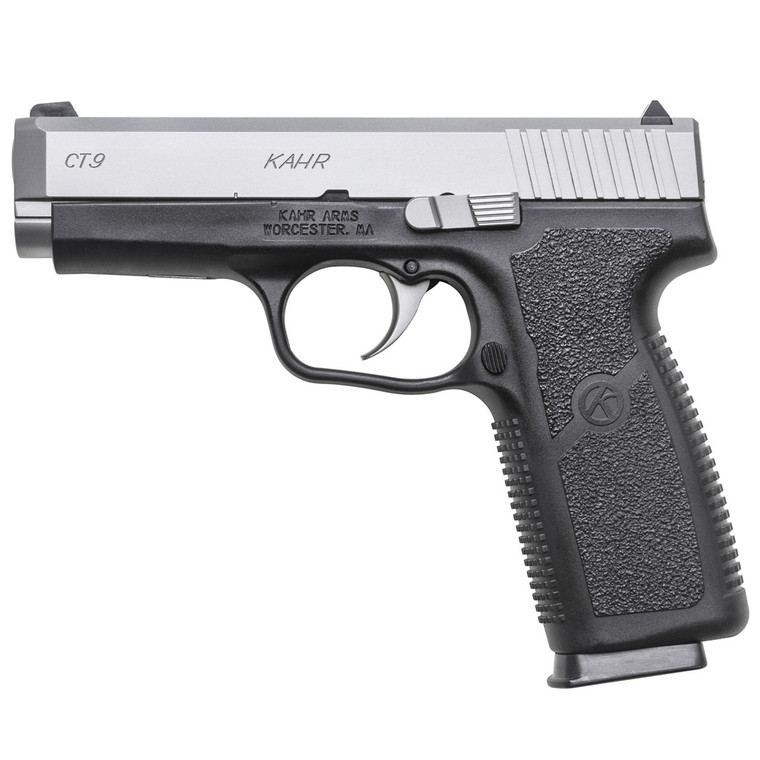 Kahr Arms CT9093 CT9 FS 9mm 4" 8+1 Stainless/Black