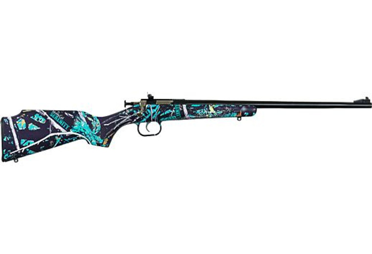 Crickett Rifle KSA2172 G2 .22LR Youth 16.12" Single Shot Blued/Muddy Girl Serenity