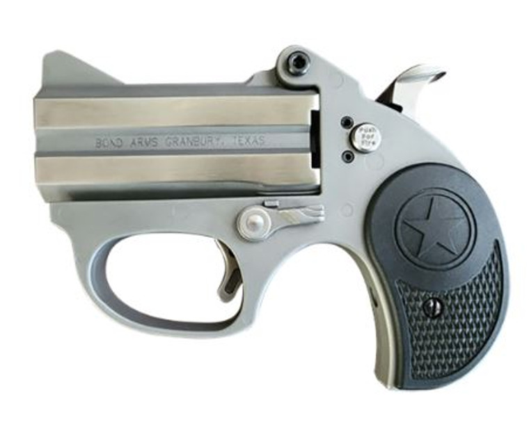 Bond Arms BASRS-9MM STINGER RS 9MM 3" 2 Rounds Stainless W/ Rough Series Finish