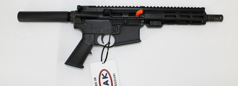 KAK Industry MO-811-1004-009 Complete K15 Pistol 7.62x39mm 8" 20+1 Black