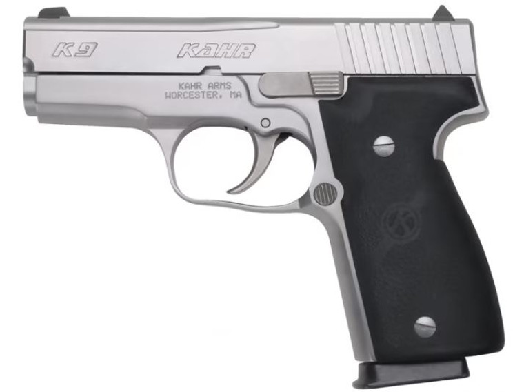 Kahr Arms K9093A K9 9mm 3.5" 7+1/8+1 Stainless Steel 