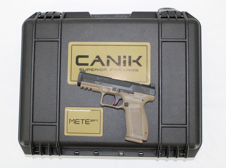 Canik HG7605-N METE SFT Loadout Package Semi-Auto 9mm 4.72" 18+1/20+1 MECANIK M01 Optic Black/FDE 