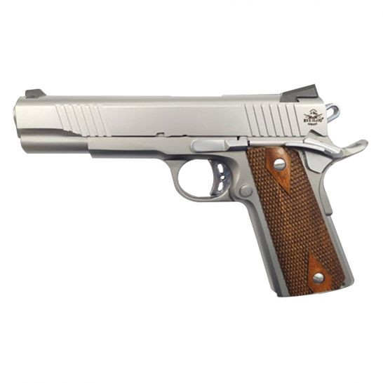 Rock Island Armory 51414 EFS Tact II M1911 A1 FS8RD  5" 45ACP 8+1 Stainless/Wood