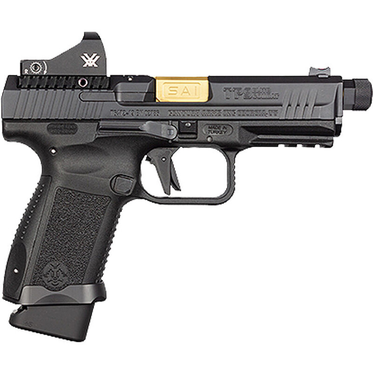 Canik HG4950V-N TP9 Elite Combat Executive w/ Vortex Viper Red Dot 4.73" 9mm 15+1/18+1 Black