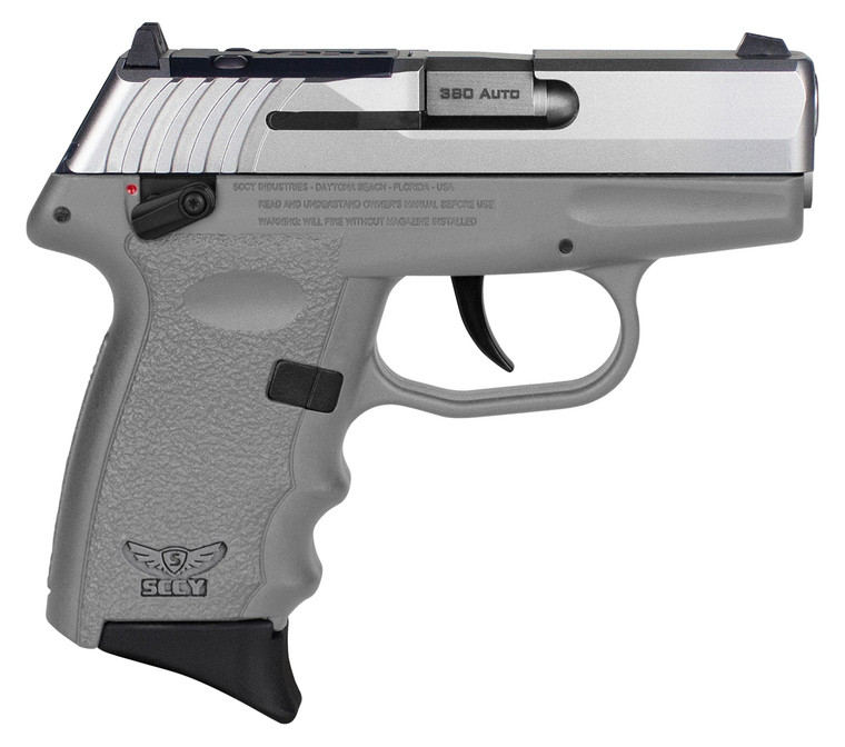 SCCY CPX-4TTSGRDR CPX-4 RDR 380 ACP 2.96" 10+1 SS/Grey