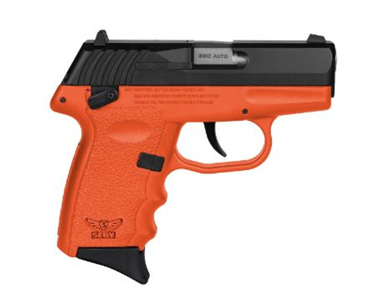 SCCY CPX-4CBOR CPX-4 .380 ACP 2.96" 10+1 Black/Orange