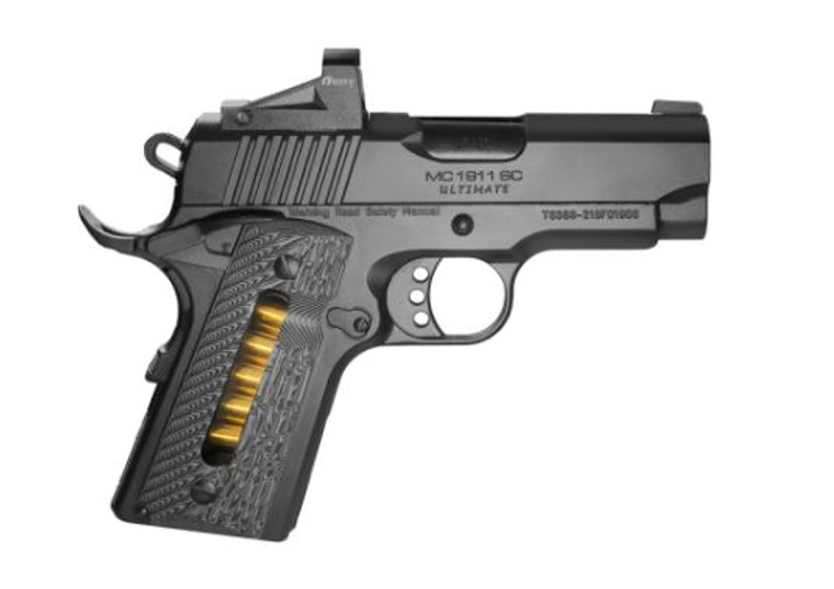 EAA Girsan MC1911 SC Ultimate 390038 9mm 3.4" 7+1 W/ Optic Black