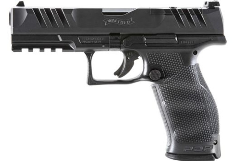 Walther 2842475 PDP OR FS 9mm 4.5" 18+1 Black Polymer