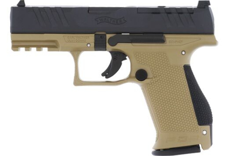 Walther 2858444 PDP OR Compact 9mm 4" 15+1 FDE/Black