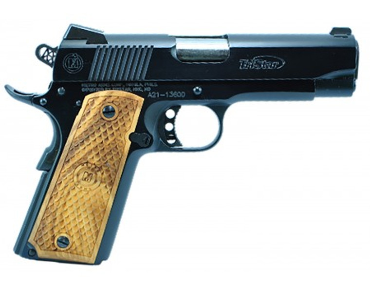 TriStar Arms 85620 American Classic II Commander 1911 .45 ACP 4.25" 8+1 Blued/Wood