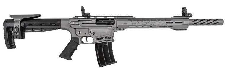 Citadel  Boss CBOSS2512-TG Semi-Auto 12 Gauge AR Shotgun 18.75" 5+1 Tactical Gray