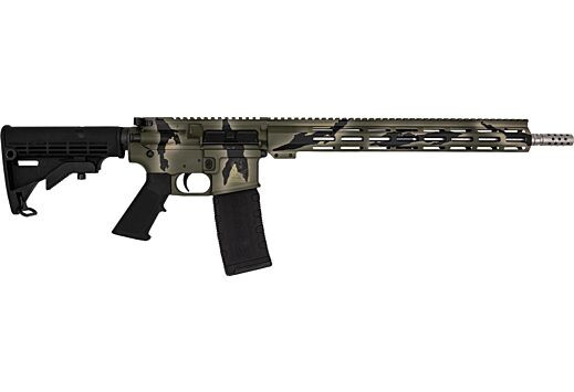 Great Lakes Firearms GL15223SSP-GRN 223 Wylde 16" 30+1 Pursuit Green Camo/Stainless Barrel