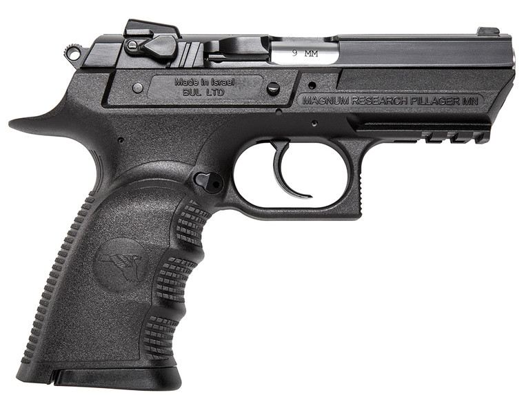 Magnum Research BE99003RSL Baby Eagle III 9mm 3.85" 10+1 Matte Black