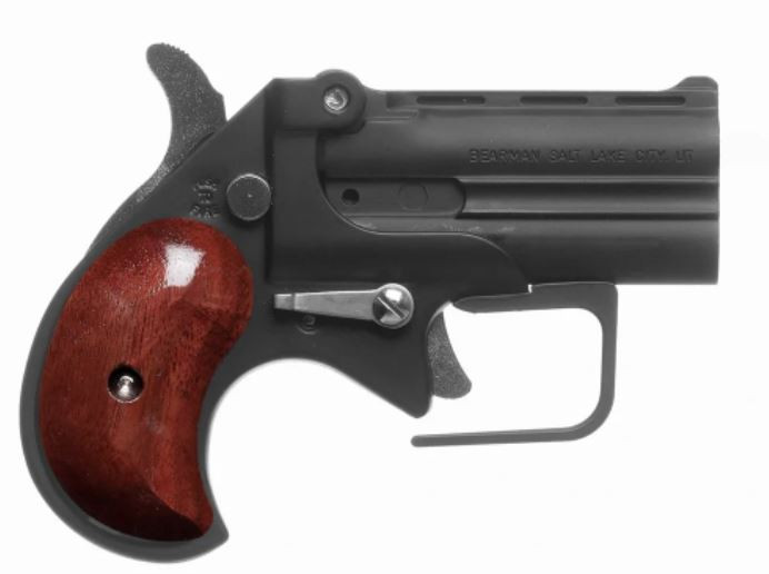 Old West Firearms Derringer SBG380BR Short Bore .380 ACP 2.75" Black/Rosewood Grip
