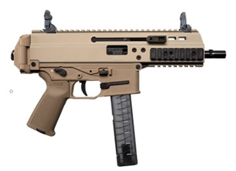 B&T AG BT-36039-CT APC9 Pro CT Semi Auto Pistol 9mm 7" 30+1 Coyote Tan