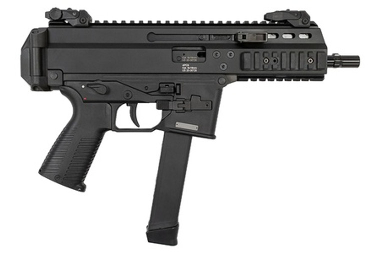B&T AG BT-36039-G APC9 Pro G Semi Auto Pistol 9mm 7" 30+1 Black W/ Glock Style Magazine
