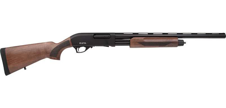 Rock Island Armory YPA12H22-WD Youth All Generations Pump Action 22" 12 Gauge 5+1 Black/Walnut