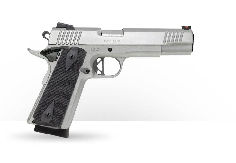 Charles Daly 440.148 1911 Superior Grade Pistol .45 ACP 5" 8+1 Chrome/Black Checkered Rubber Grip