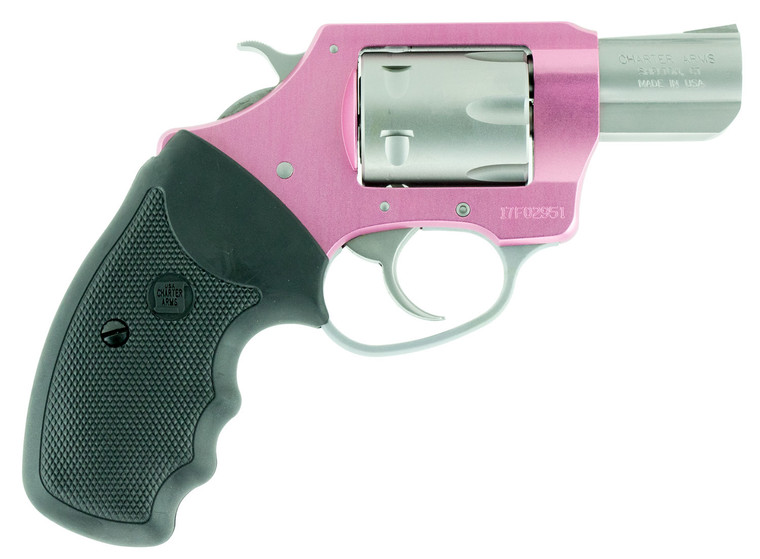 Charter Arms Model 52330 .22 WMR 2"  6 Rounds Pink/Aluminum