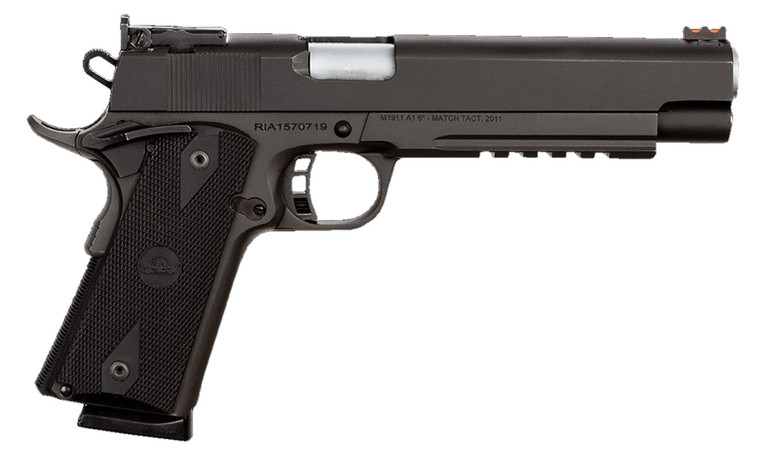 Rock Island Armory 51529 Pro Ultra Match 1911 6" 10mm 8+1 Black