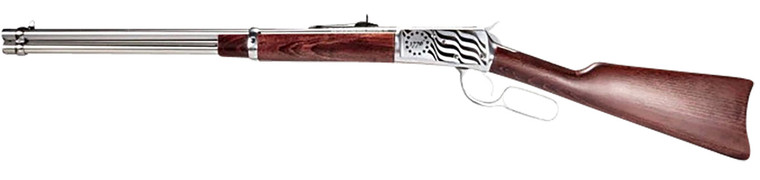 Rossi USA R92 Lever Action 923571693-EN1 .357 Mag 16" 8+1 Stainless/Hardwood W/ 1776 Flag Engraving