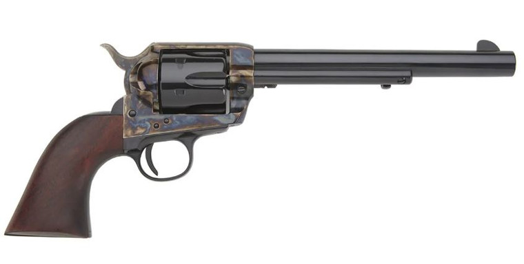 Pietta HF357CHS712NM 1873  Great Western II "Californian" .357 Magnum 6 Rounds 7.50" Case Hardened Steel/Walnut Grip