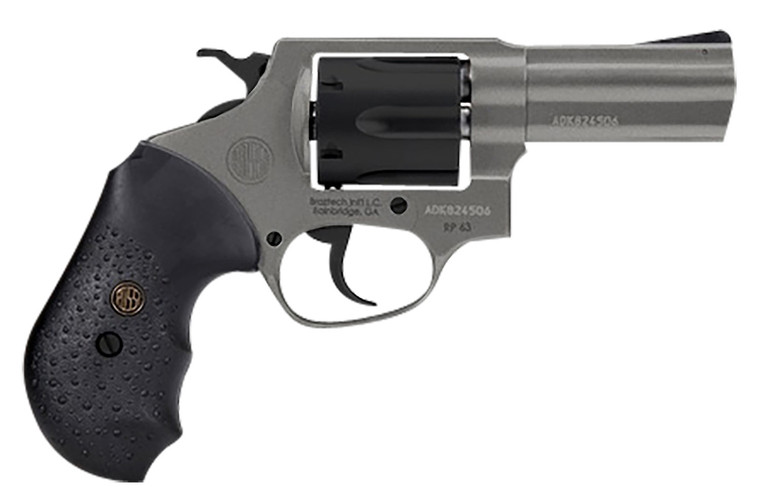 Rossi USA 2-RP631C .357 Magnum 3" 6 Shot Tungsten Gray Cerakote/Black Rubber Grip