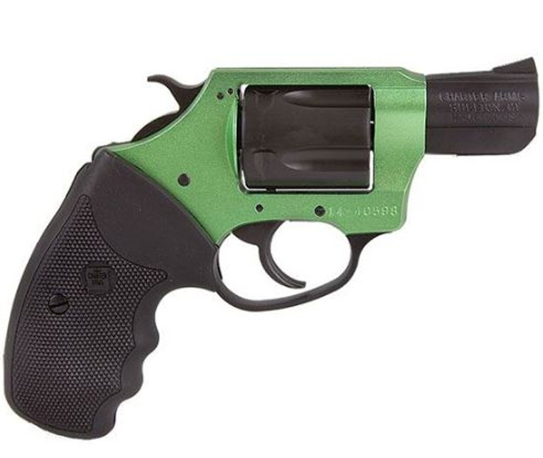 Charter Arms Model 53844 .38 Undercover Lite Shamrock 2" 5 Rounds .38 Special Green/Black/Black Rubber Grip