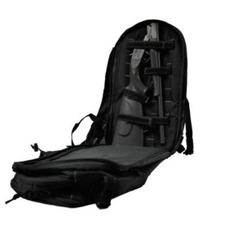 American Tactical ATIG410NMDSURG Nomad  SGS .410 Gauge 18.5" Single Shot Black W/ Green RUKX Gear Survivor Backpack