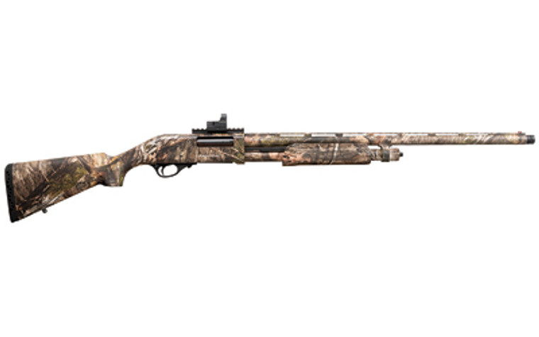 Charles Daly 930.308T 335 Pump-Action 12 Gauge Shotgun 26" 5+1 Synthetic/Mossy Oak Country DNA Camo W/ Red Dot