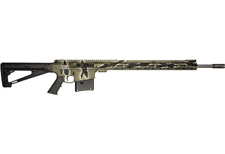 Great Lakes Firearms GL10LA7REMSSP-GRN Semi-Auto Rifle 7mm Rem Mag 24" 5+1 Pursuit Green/Stainless Barrel