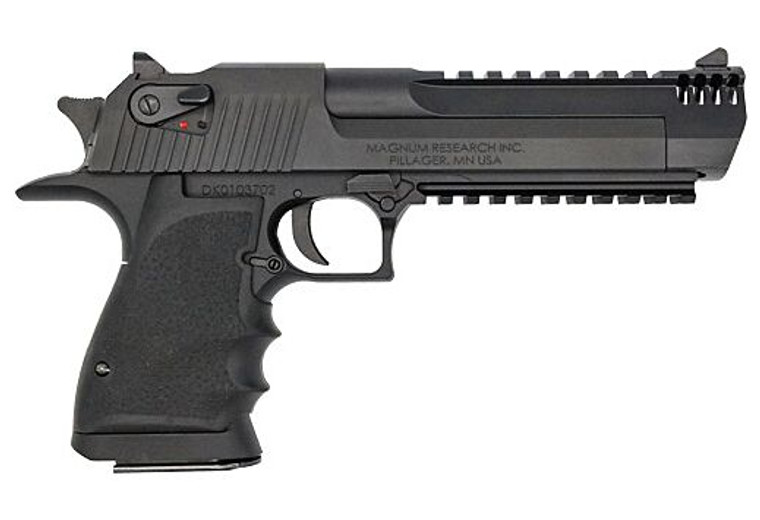 Magnum Research DE357L6IMB Desert Eagle Mark XIX 6" .357 Magnum 8+1 W/ Integral Muzzle Brake Black Aluminum Frame