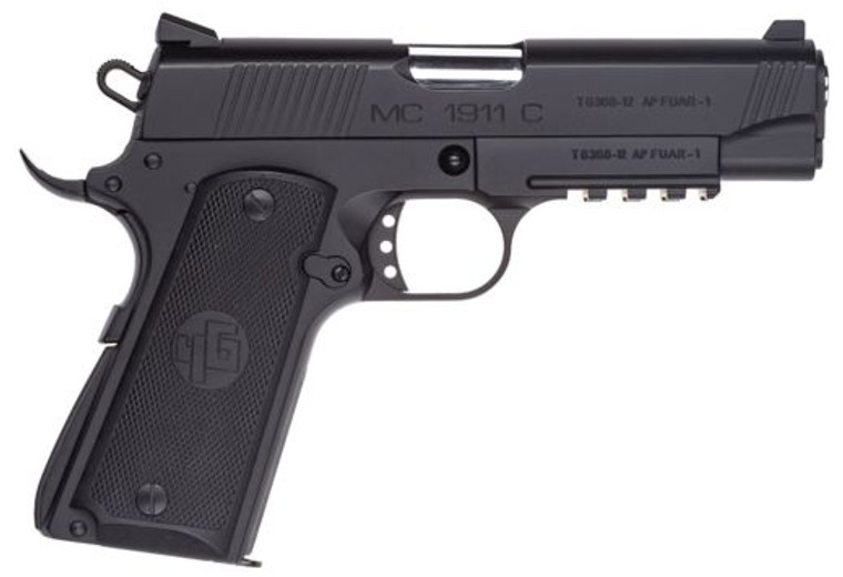 EAA Girsan MC1911 Commander 390050 9mm 4.4" 9+1 Black