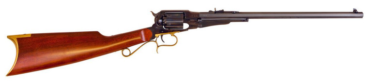 Cimarron CA120 1858 Revolving Carbine 18" .44 Caliber Black Powder Percussion 6 Rounds Blued/Walnut/Brass 