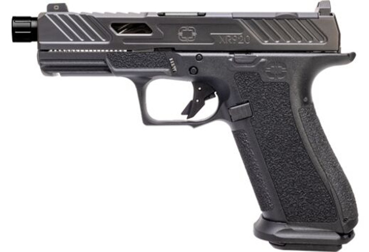 Shadow Systems SS-3010 XR920 Elite 9mm 4.5" 17+1 Black Nitride/Black Nitride Spiral Fluted & Threaded Barrel Optic Ready