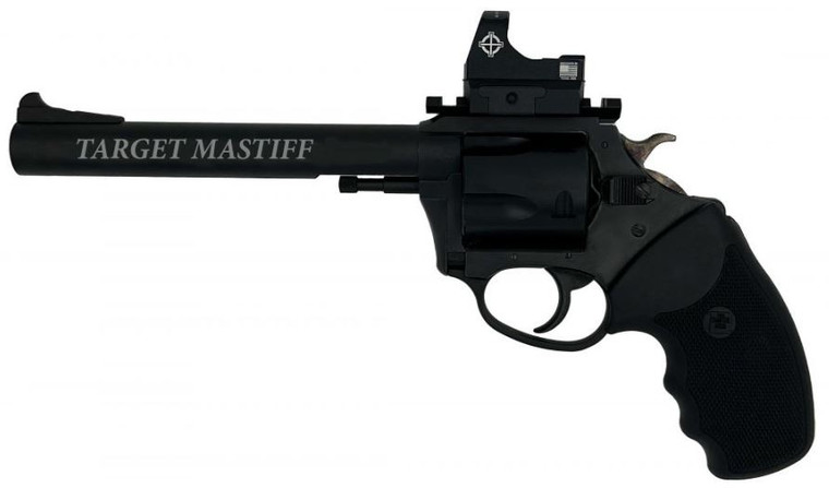 Charter Arms Model 63565 .357 Magnum Target Mastiff 6" 5 Rounds Black Nitride W/ Sightmark Micro Optic