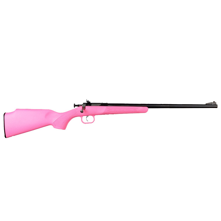 Crickett Rifle .22LR Youth 16.12" Single Shot Blued/Pink Synthetic