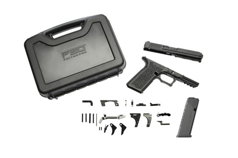 Polymer80 P80-PFS9-AFT-BLK Full Size AFT Kit 9mm 4.5" 17+1 Black