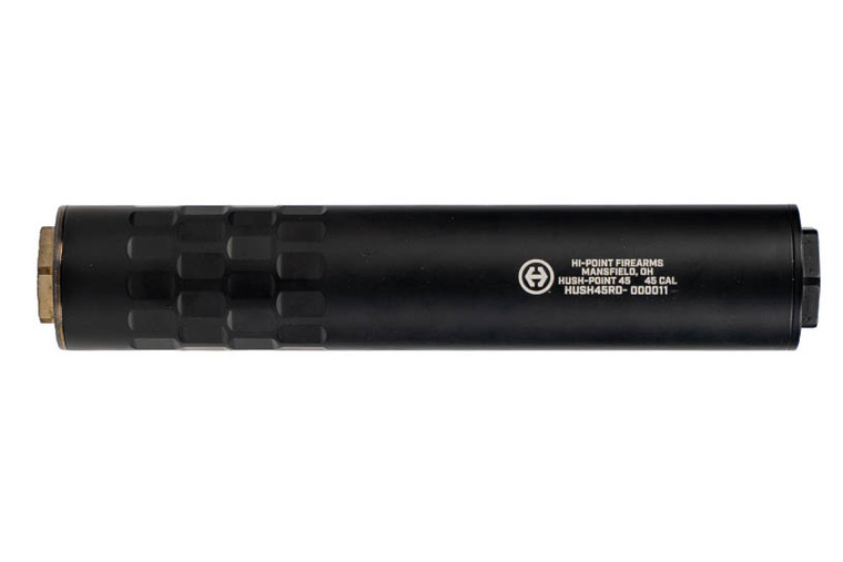 Hi-Point HP45/9 Hush-Point 45 ACP & 9mm Suppressor 1/2x28 .578x28 Direct Thread Black