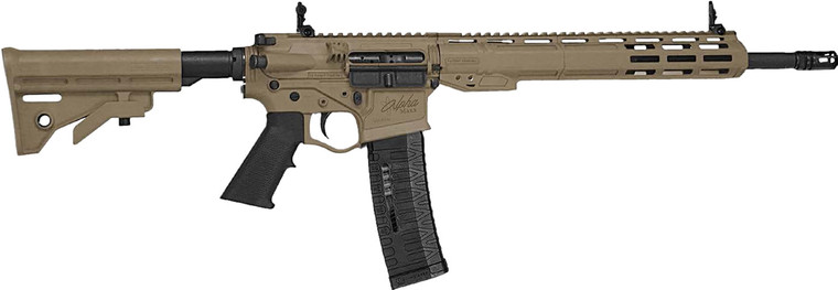 ATI Alpha Maxx ATIGAX55613MLCFDE 5.56x45mm Rifle Polymer 13" MM4 STK MLOK Flip Up Sights 16" Barrel 60+1 FDE