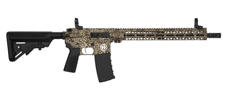 Hi-Point HP-15 HP15R556LEOP 5.56x45mm Rifle 16" Barrel Flip-Up Sights 30+1 Leopard Camo