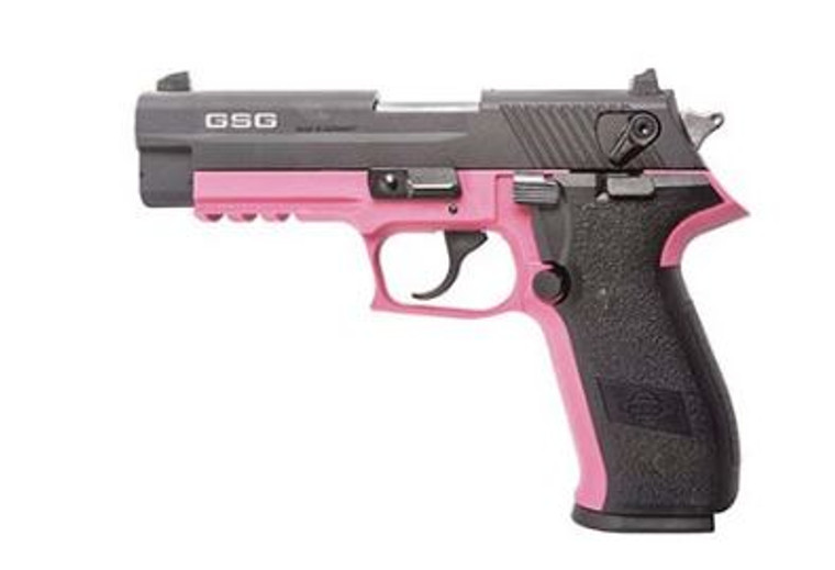 German Sport Guns Firefly 4" .22LR Nonthreaded Barrel 10+1 Black/Pink