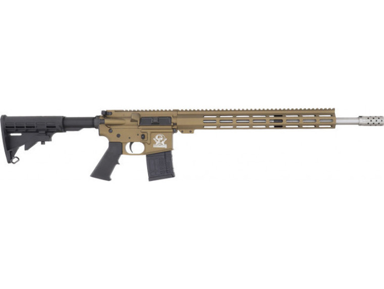 Great Lakes Firearms 450 Bushmaster GL15450SSBRZ AR-15 18" 1:24" SS Barrel Bronze Cerakote