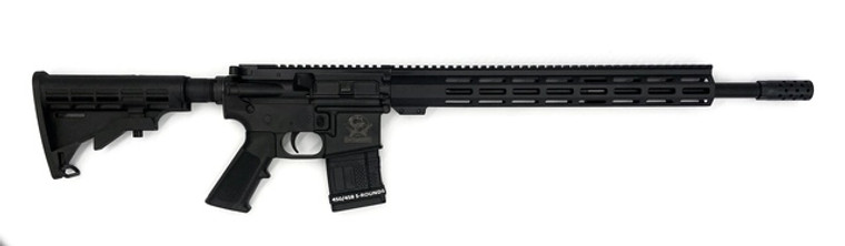 Great Lakes Firearms 450 Bushmaster GL15450BLK AR-15 18" 1:24" Nitride Barrel Black Cerakote