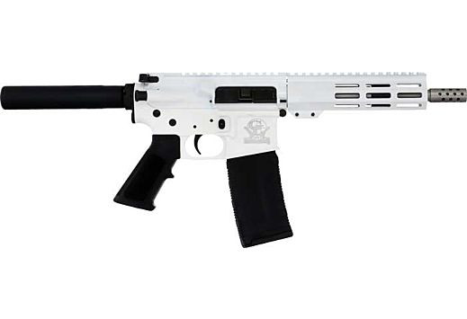 Great Lakes Firearms GL15223SSPWHT 7.5" 30+1 SS Barrel White Cerakote