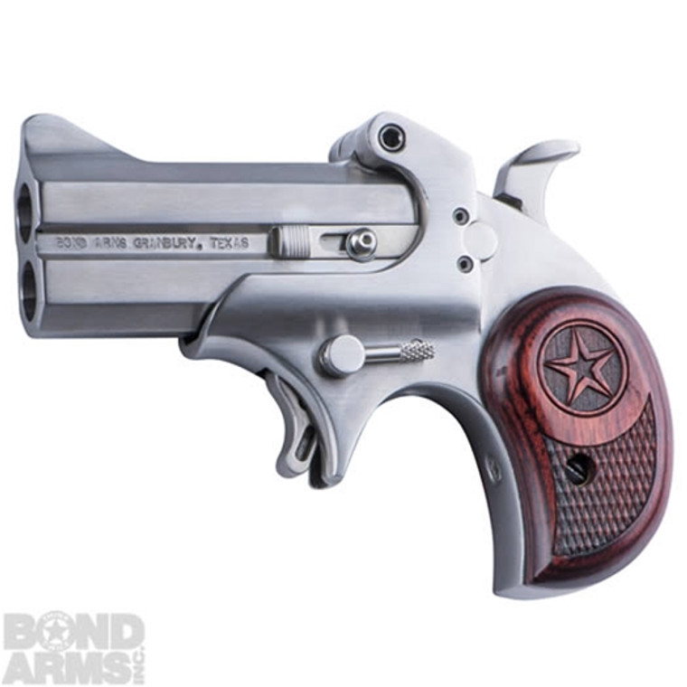 Bond Arms BACD-45/410 Cowboy Defender .45LC/.410 3" Rosewood/Stainless Steel